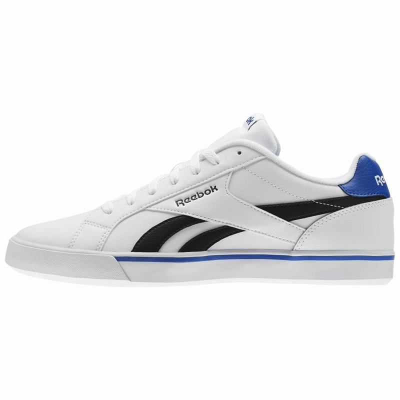 Tenisi Reebok Royal Complete 2ll Barbati Albi/Negrii/Albastru Regal Romania YL4184LG